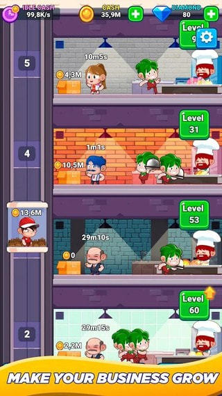 空闲餐厅帝国大亨Idle Restaurant0