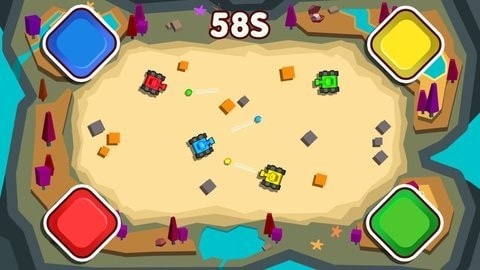四人坦克竞技Tank Of Tanks1
